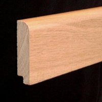 Preiskn�ller Fussleiste klein aus 100% massiver Eiche